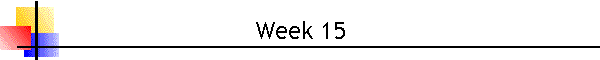 Week 15